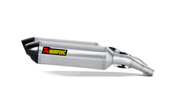 Akrapovic Slip-on Line Titanium Einddemper (L+R) Set met E-keur Yamaha FJR 1300 2013 - 2020